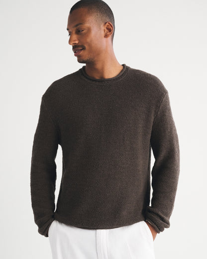 Abercrombie 100% Cotton Rollneck Crew Sweater