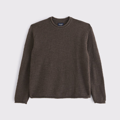 Abercrombie 100% Cotton Rollneck Crew Sweater
