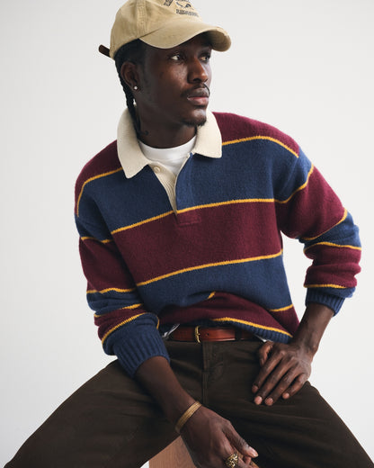 Abercrombie Rugby Sweater Polo