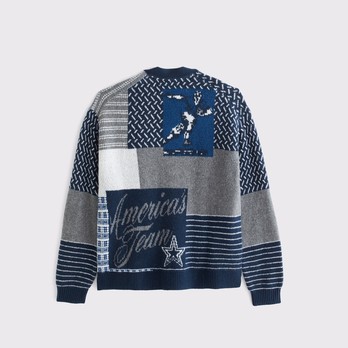 Abercrombie Philadelphia Eagles Patchwork Cardigan