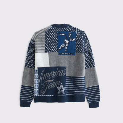 Abercrombie Philadelphia Eagles Patchwork Cardigan