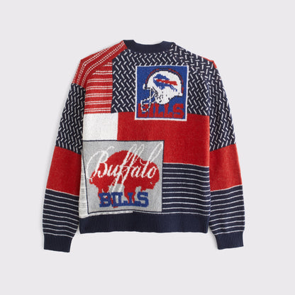 Abercrombie Philadelphia Eagles Patchwork Cardigan
