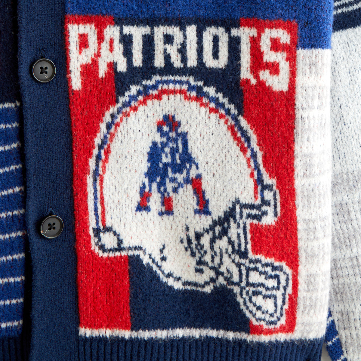 Abercrombie Philadelphia Eagles Patchwork Cardigan