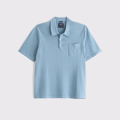 Abercrombie 100% Pima Cotton Sweater Polo