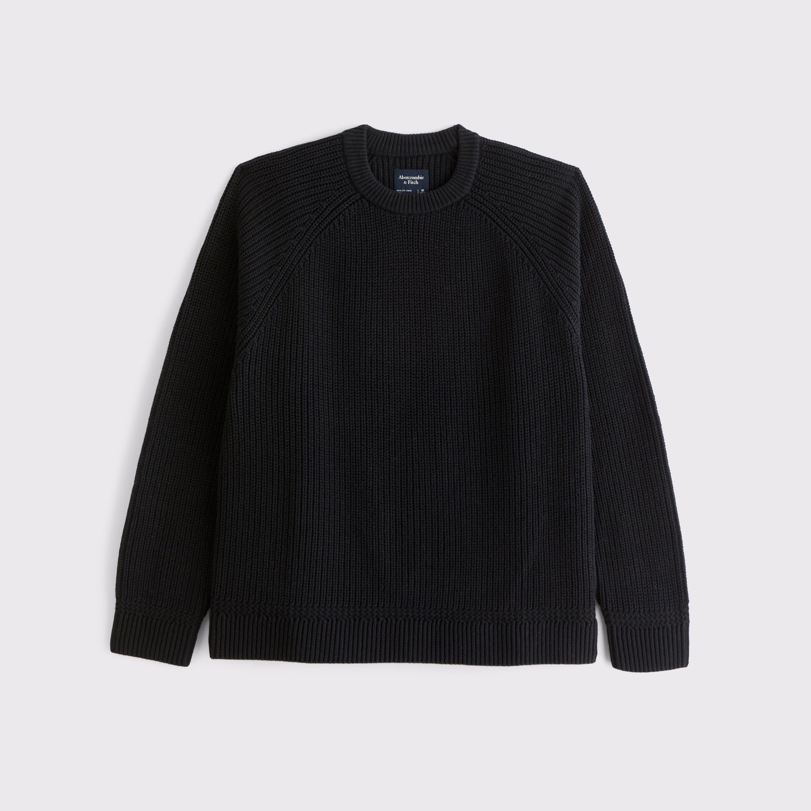 Abercrombie Oversized Waffle Crew Sweater