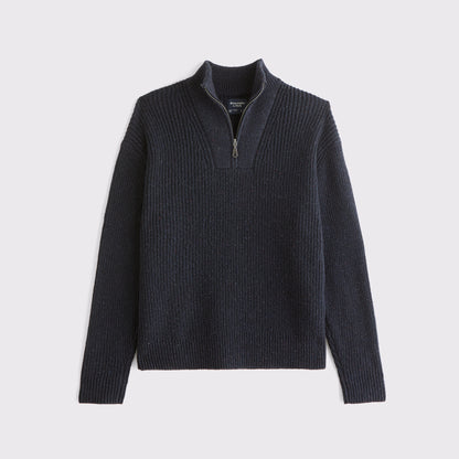 Abercrombie Quarter-Zip Sweater