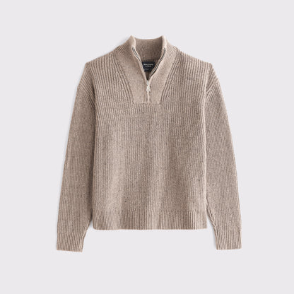 Abercrombie Quarter-Zip Sweater
