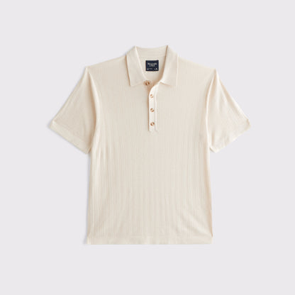 Abercrombie 4-Button Sweater Polo
