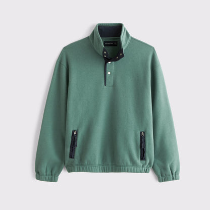 Abercrombie Mock Neck Sweatshirt