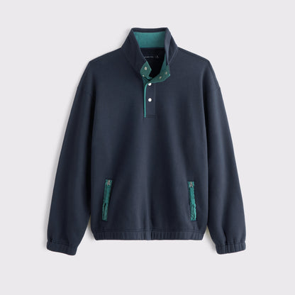 Abercrombie Mock Neck Sweatshirt