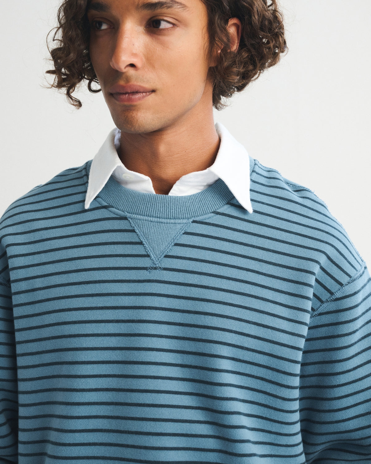 Abercrombie Heritage Heavyweight Crew Sweatshirt