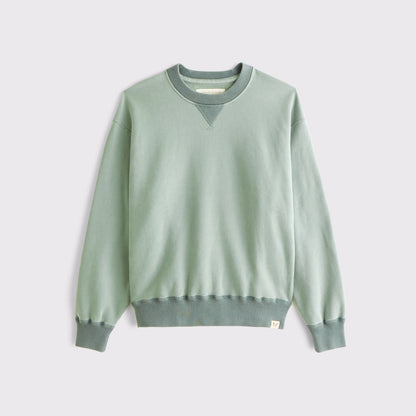 Abercrombie Heritage Heavyweight Crew Sweatshirt