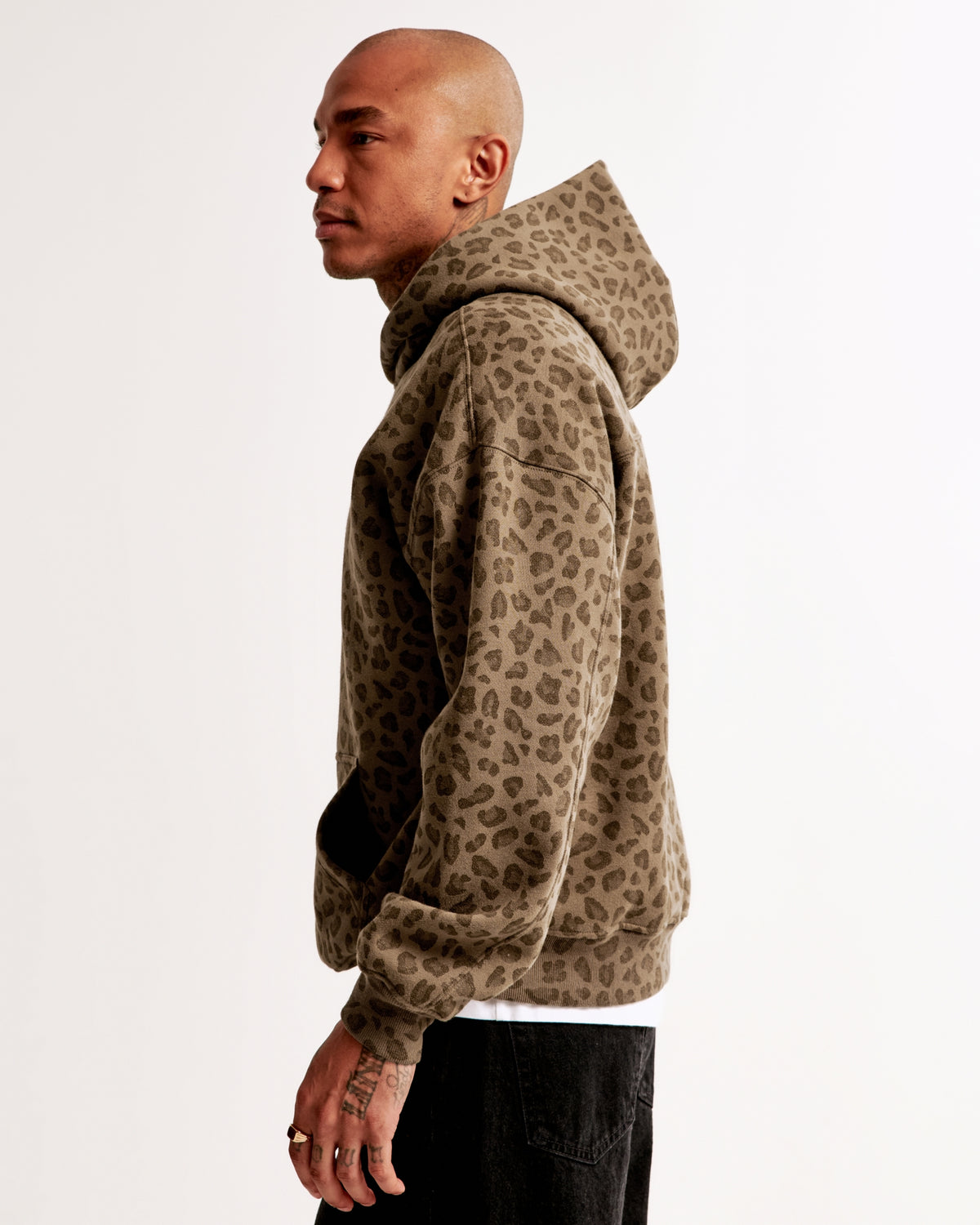 Abercrombie Essential Popover Camo Hoodie