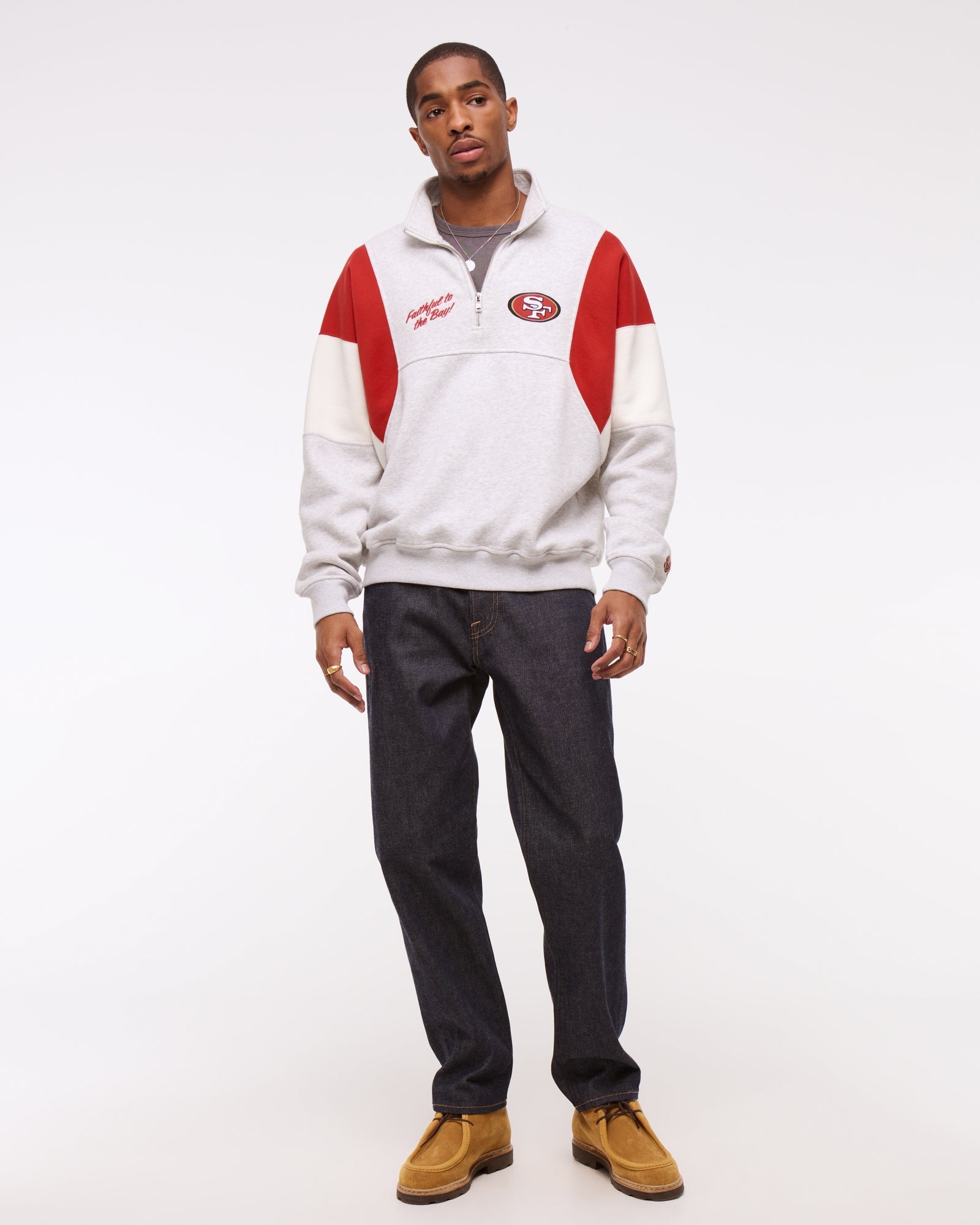 Abercrombie Dallas Cowboys Half-Zip Sweatshirt