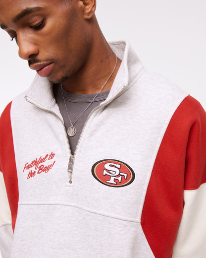 Abercrombie Dallas Cowboys Half-Zip Sweatshirt