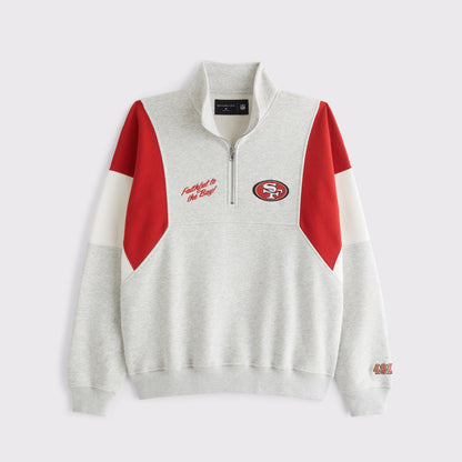 Abercrombie Dallas Cowboys Half-Zip Sweatshirt