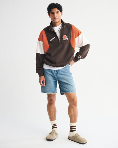 Abercrombie Dallas Cowboys Half-Zip Sweatshirt