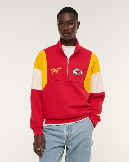 Abercrombie Dallas Cowboys Half-Zip Sweatshirt