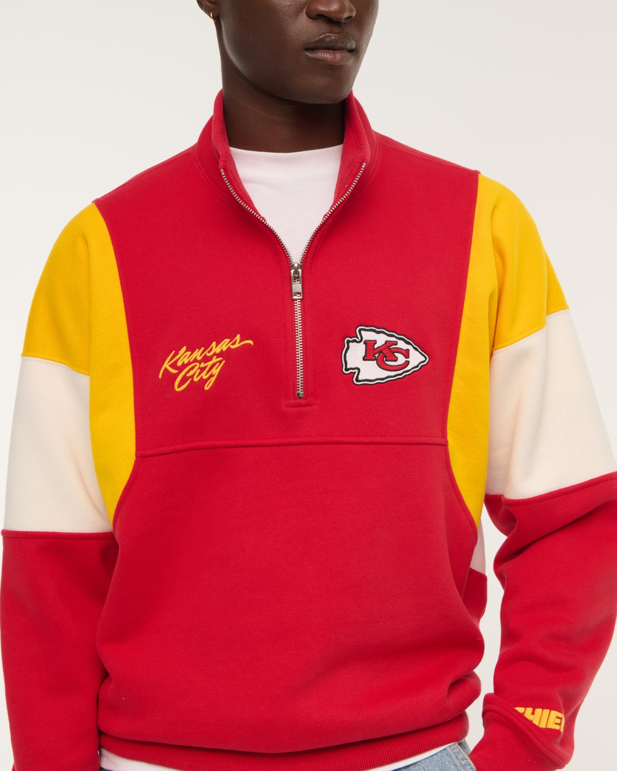 Abercrombie Dallas Cowboys Half-Zip Sweatshirt