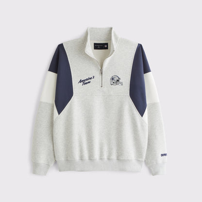 Abercrombie Dallas Cowboys Half-Zip Sweatshirt