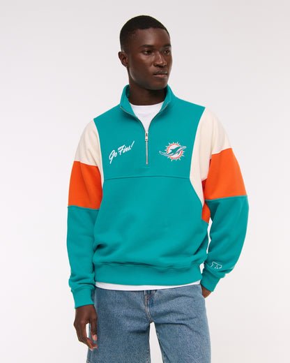 Abercrombie Dallas Cowboys Half-Zip Sweatshirt