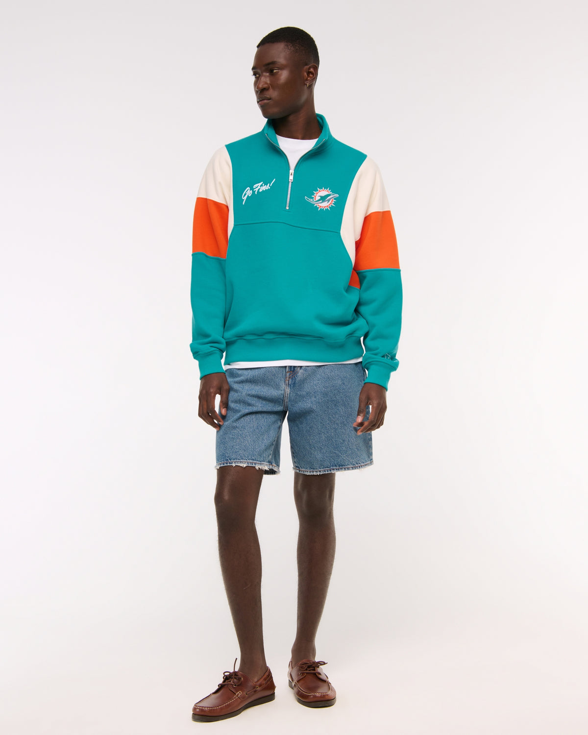 Abercrombie Dallas Cowboys Half-Zip Sweatshirt