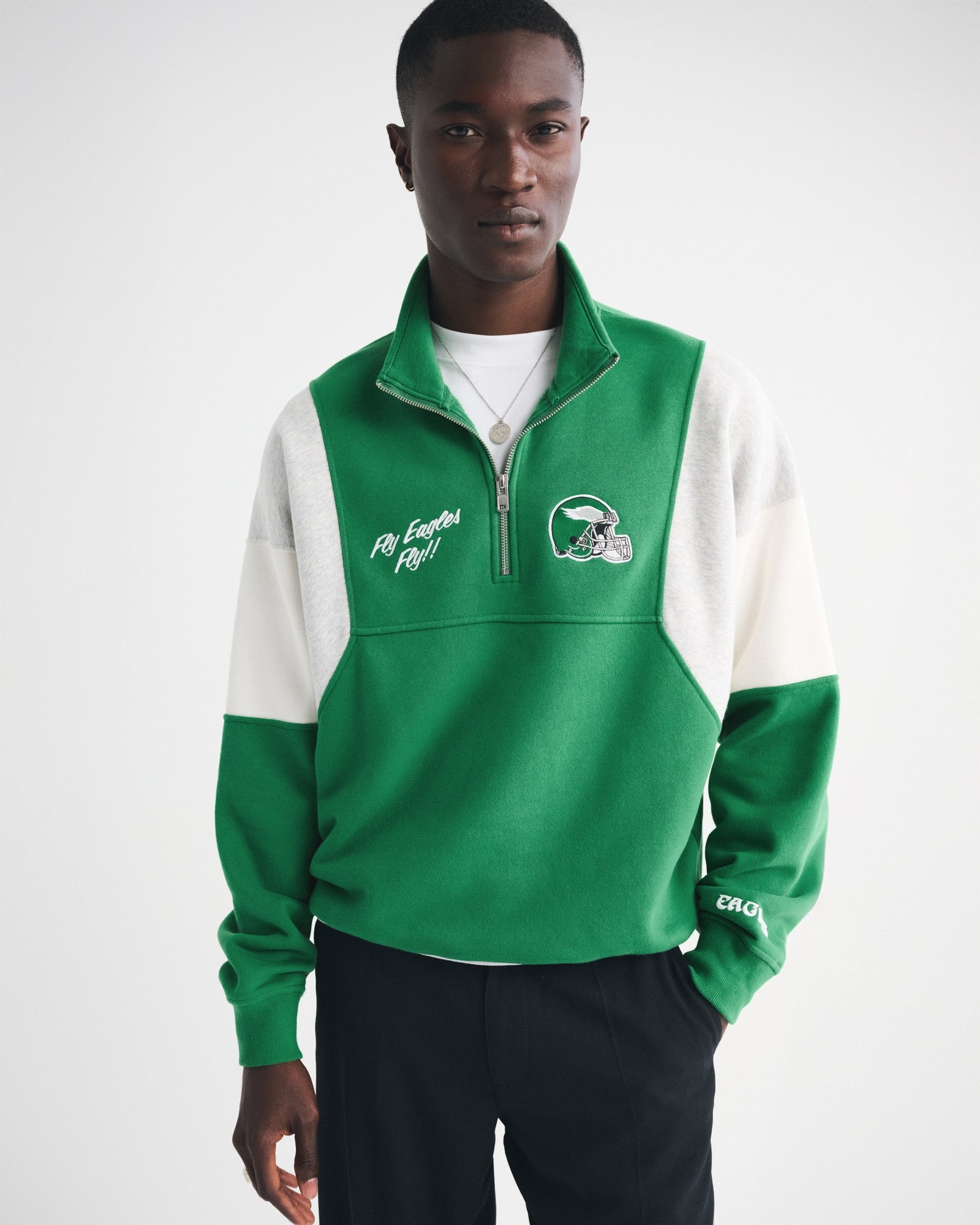 Abercrombie Dallas Cowboys Half-Zip Sweatshirt