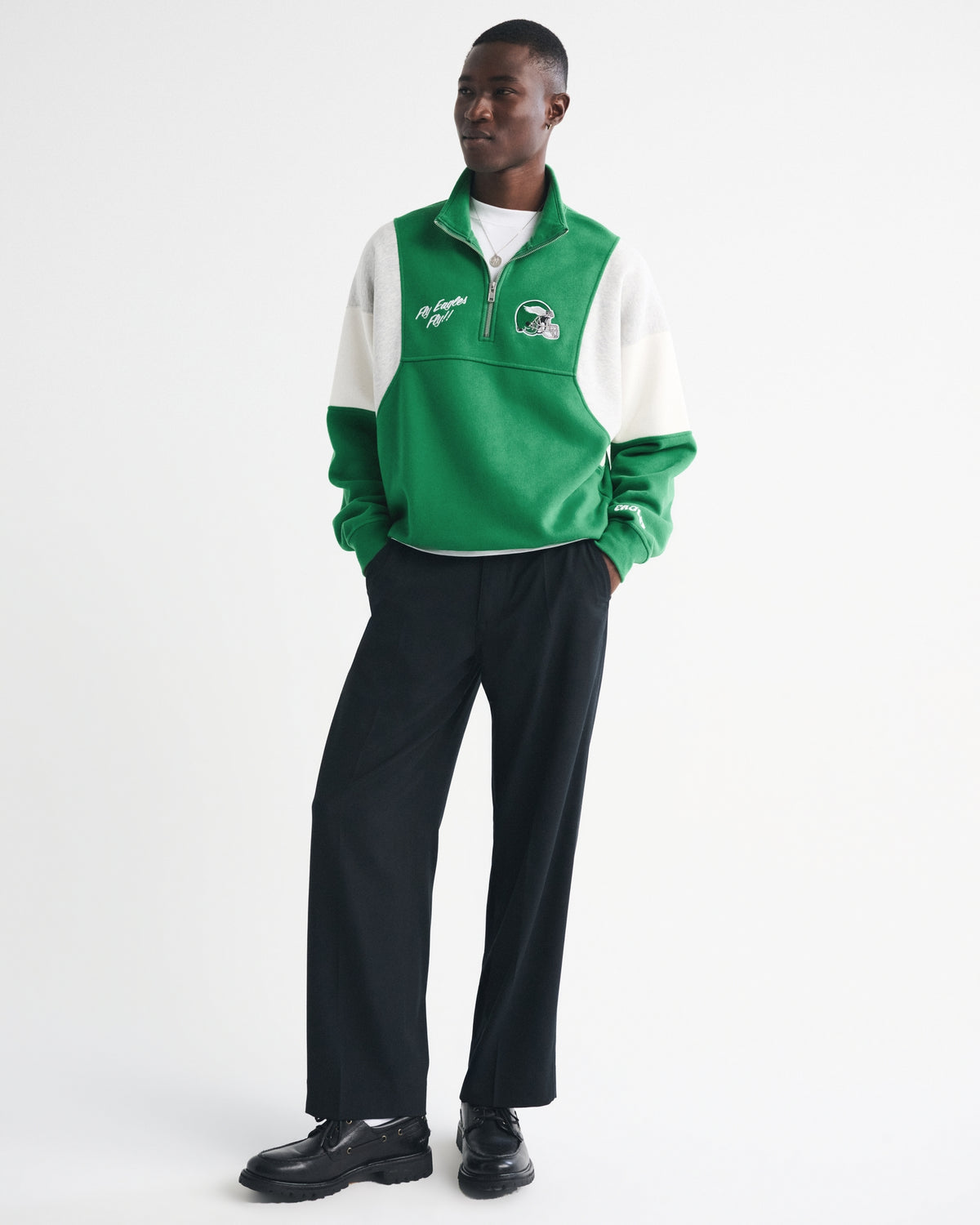 Abercrombie Dallas Cowboys Half-Zip Sweatshirt