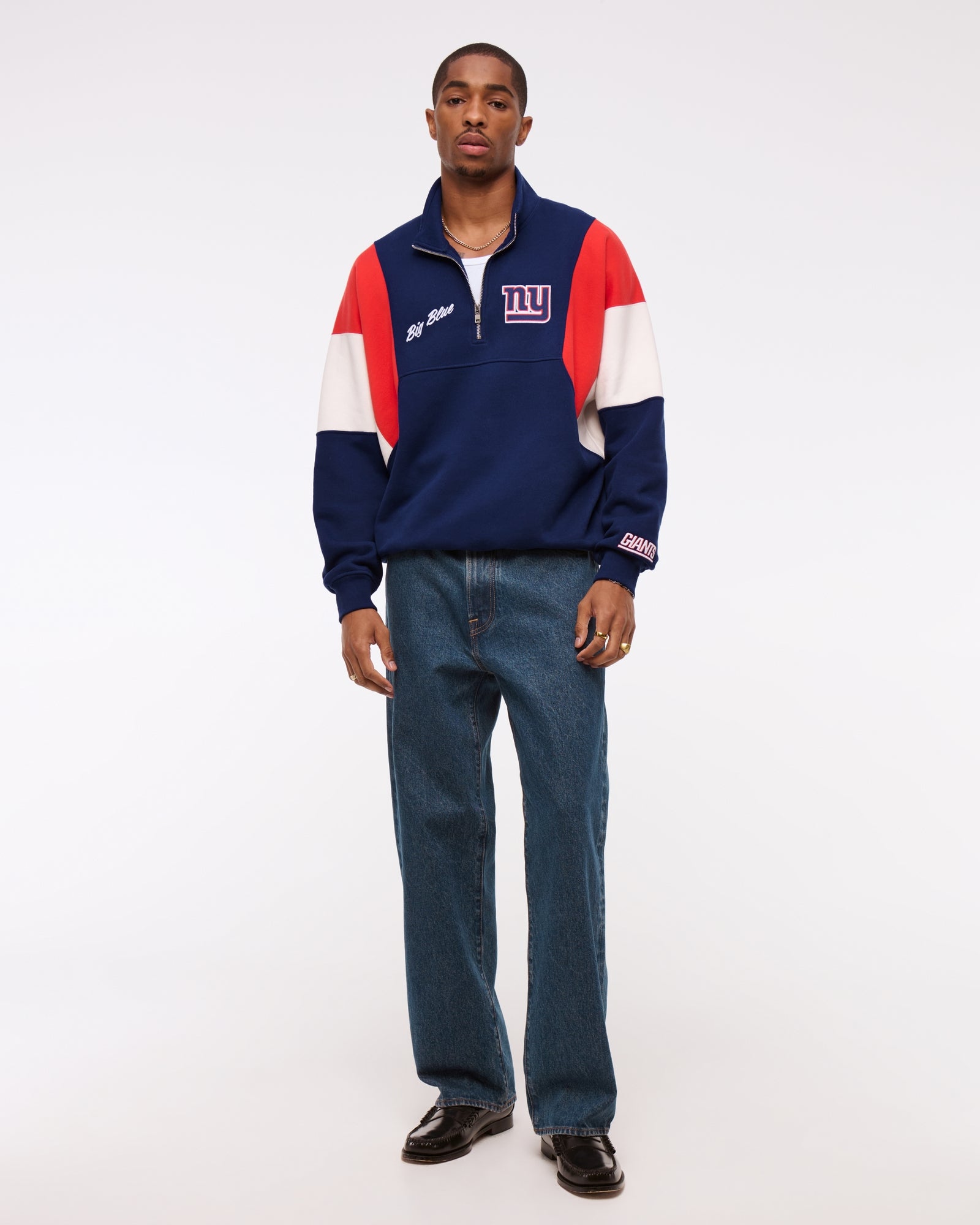 Abercrombie Dallas Cowboys Half-Zip Sweatshirt