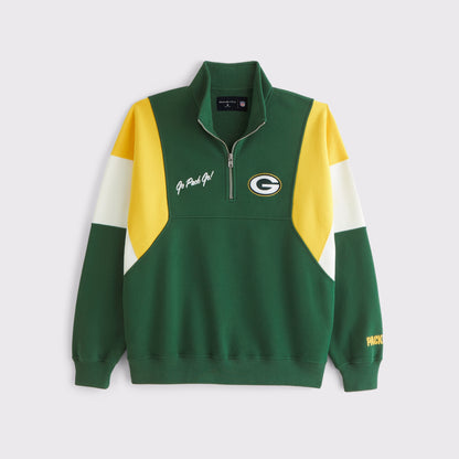 Abercrombie Dallas Cowboys Half-Zip Sweatshirt