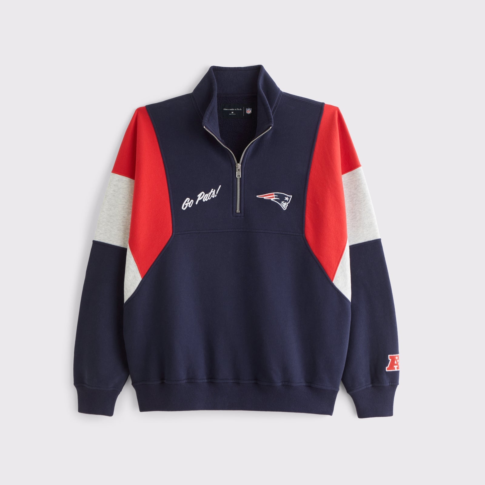 Abercrombie Dallas Cowboys Half-Zip Sweatshirt