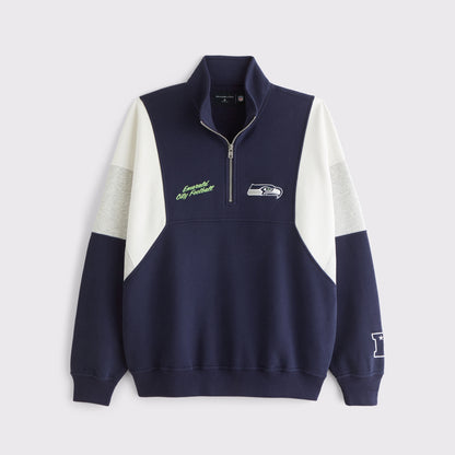 Abercrombie Dallas Cowboys Half-Zip Sweatshirt