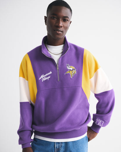 Abercrombie Dallas Cowboys Half-Zip Sweatshirt