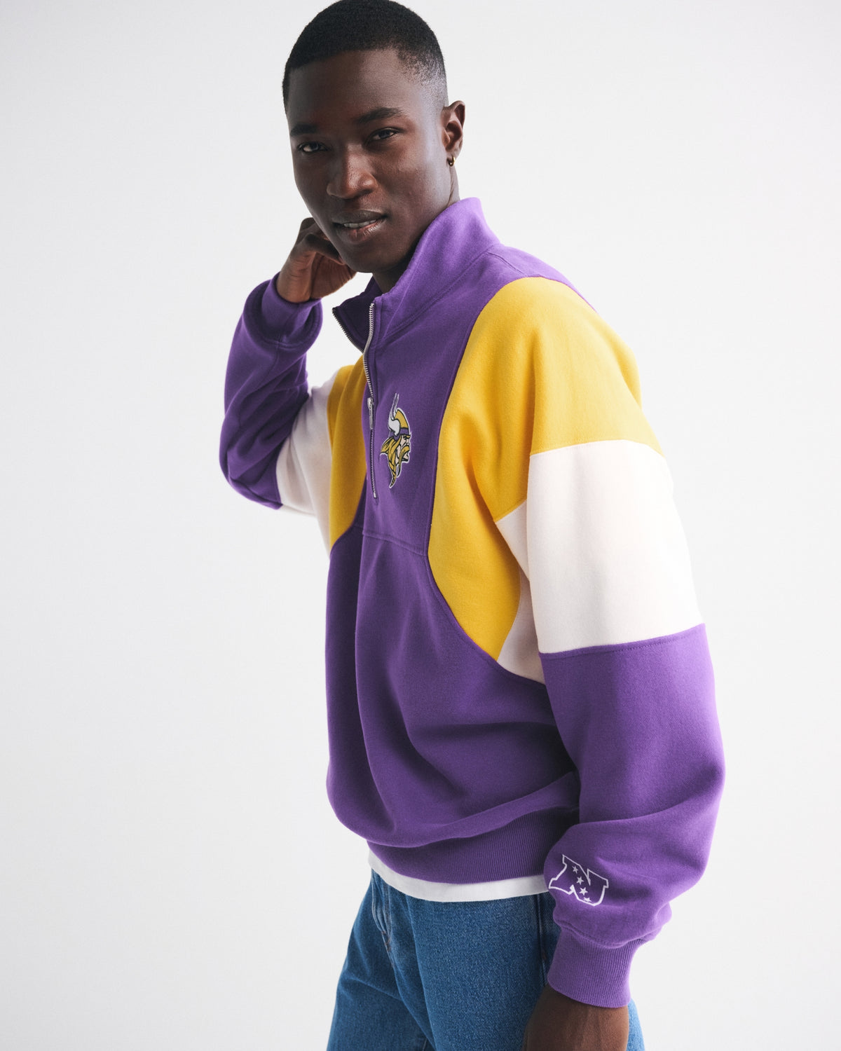 Abercrombie Dallas Cowboys Half-Zip Sweatshirt