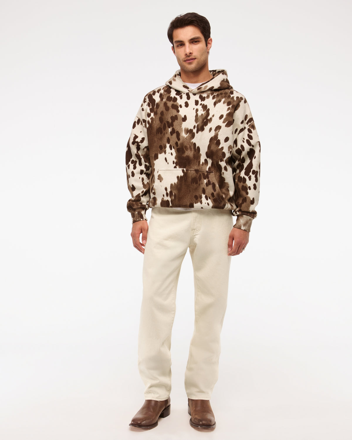 Abercrombie Essential Popover Camo Hoodie