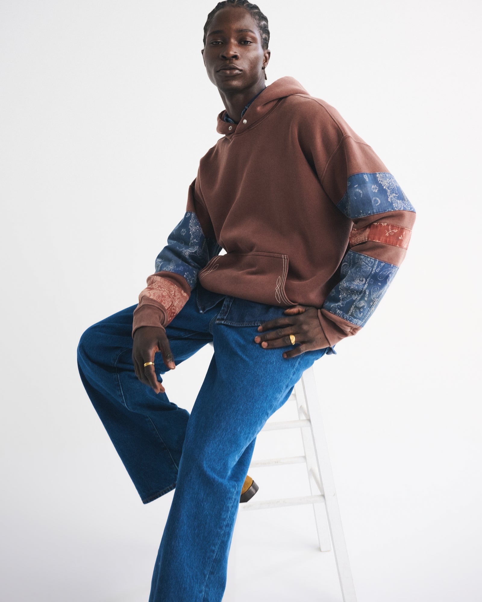Abercrombie Essential Popover Camo Hoodie