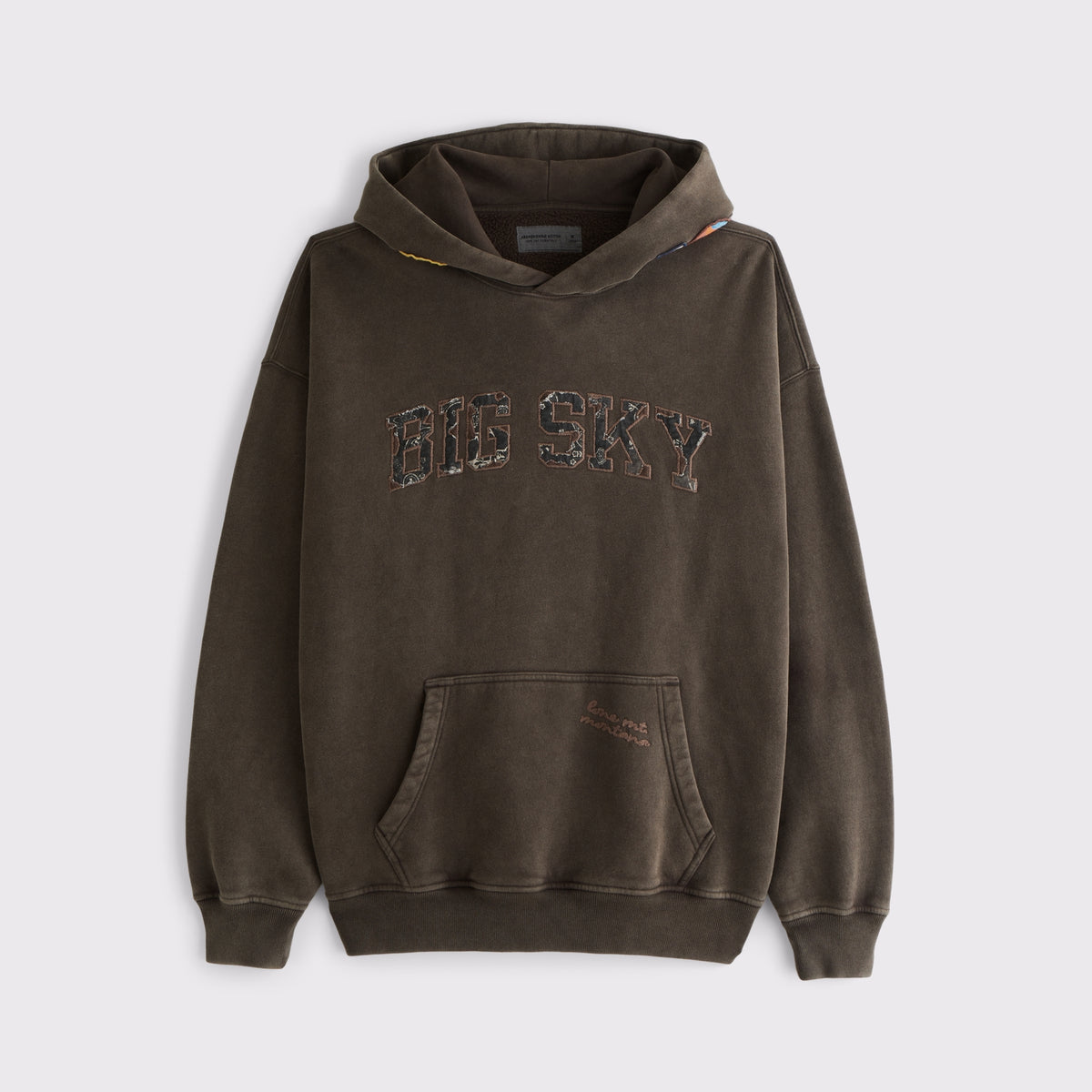 Abercrombie Essential Popover Camo Hoodie