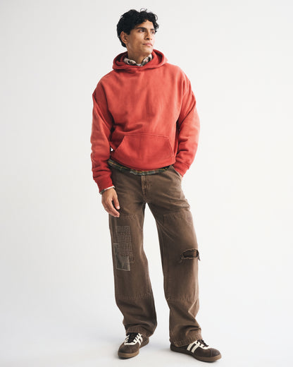 Abercrombie Essential Popover Camo Hoodie