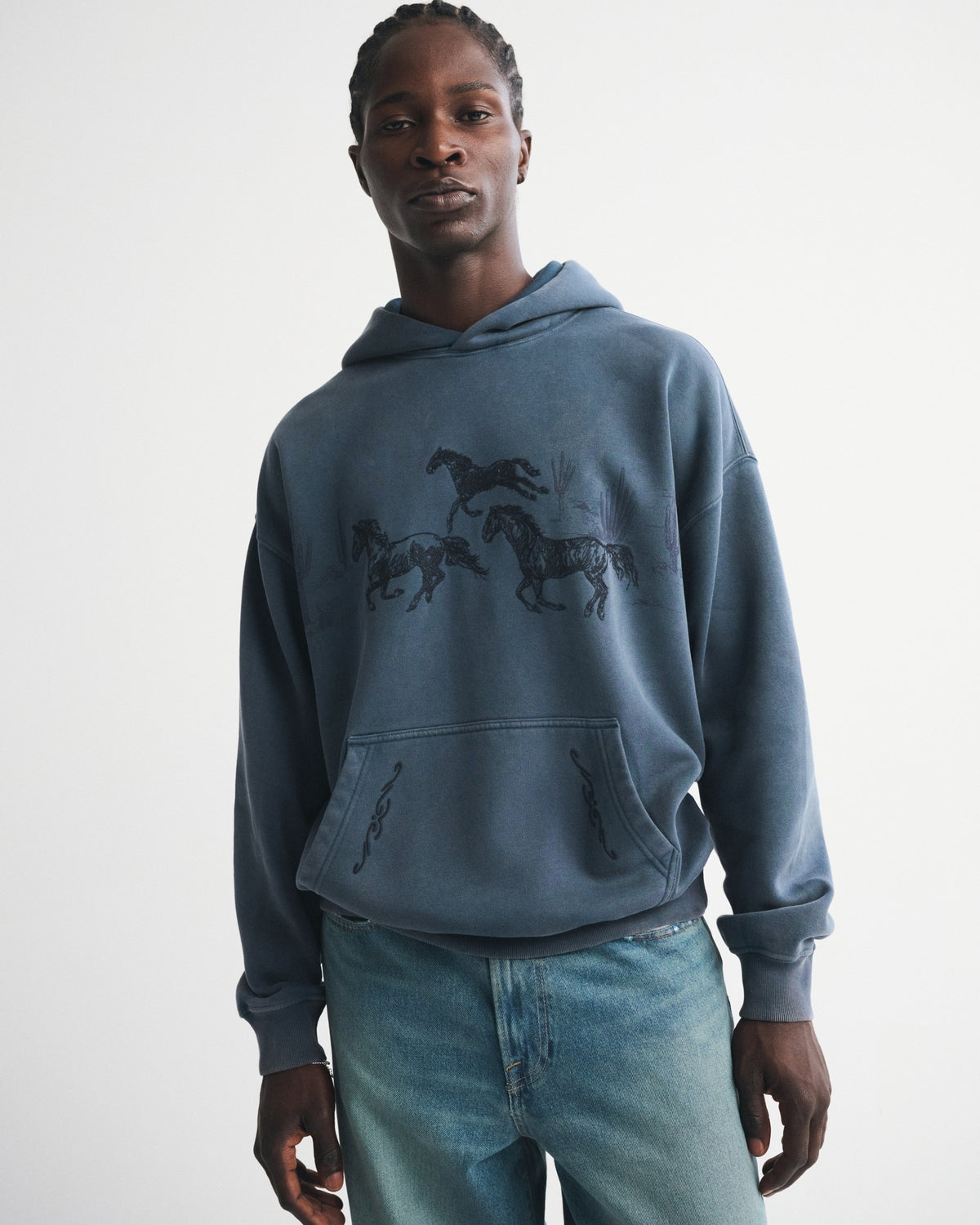 Abercrombie Essential Popover Camo Hoodie