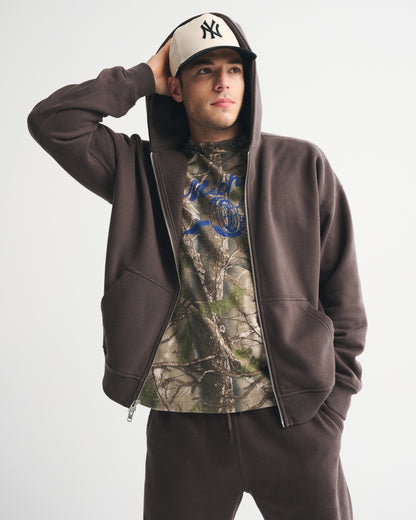 Abercrombie Essential Full-Zip Hoodie