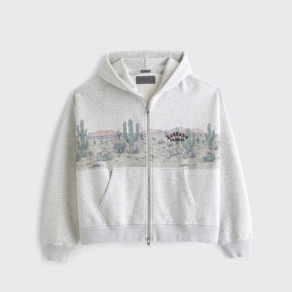 Abercrombie Western Full-Zip Hoodie