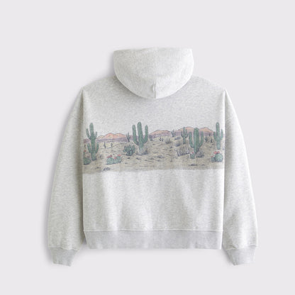Abercrombie Western Full-Zip Hoodie