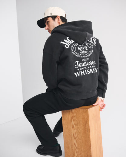 Abercrombie Jack Daniel's Full-Zip Hoodie