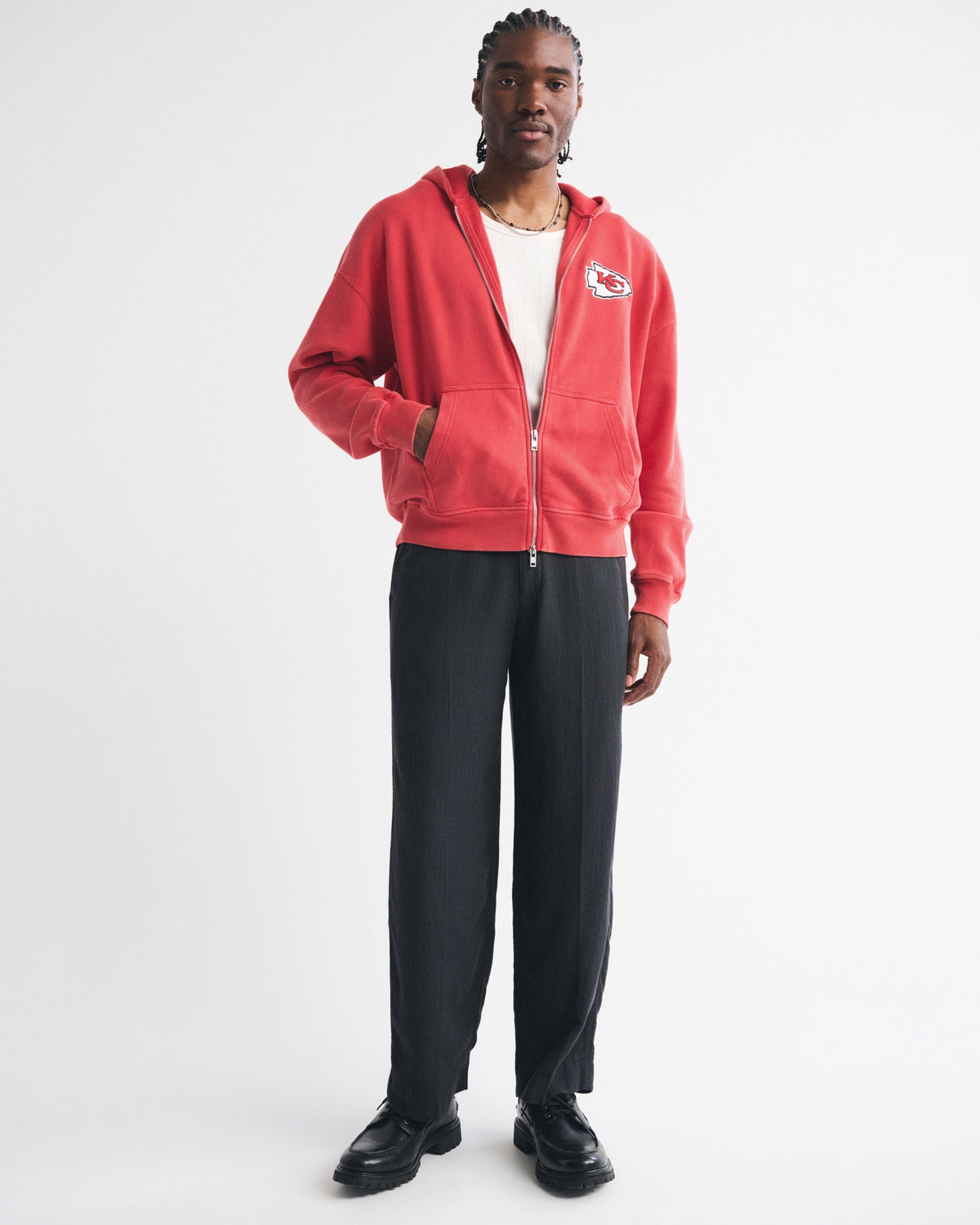 Abercrombie Kansas City Chiefs Full-Zip Hoodie