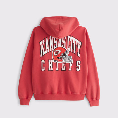 Abercrombie Kansas City Chiefs Full-Zip Hoodie