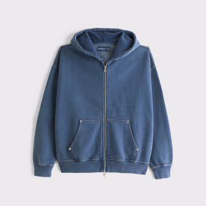 Abercrombie Essential Full-Zip Hoodie