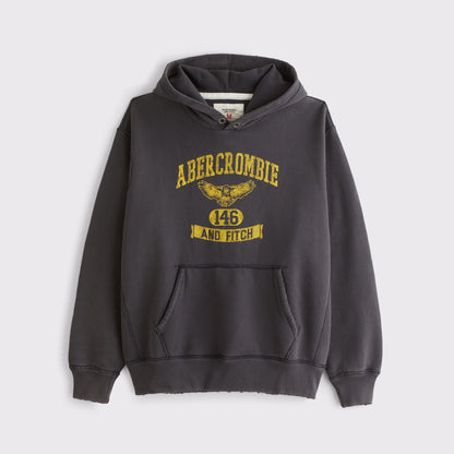 Abercrombie Logo Popover Hoodie
