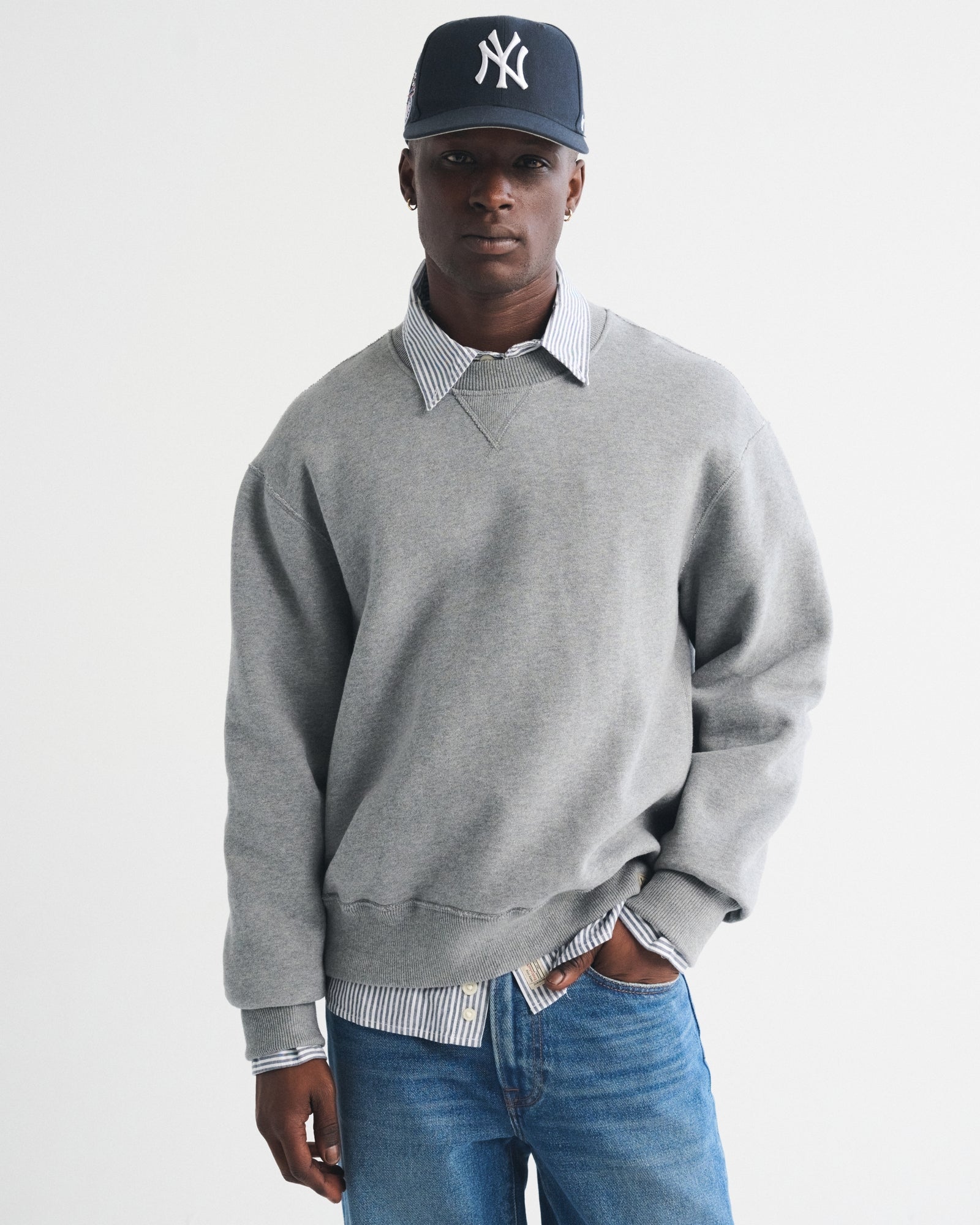 Abercrombie Heritage Heavyweight Crew Sweatshirt