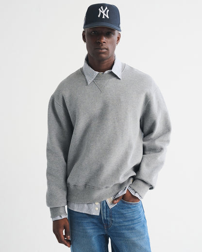 Abercrombie Heritage Heavyweight Crew Sweatshirt