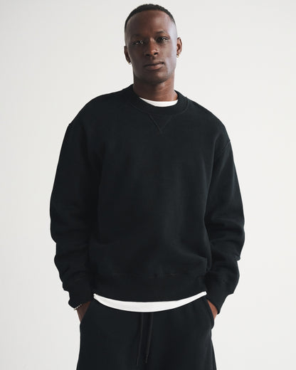 Abercrombie Heritage Heavyweight Crew Sweatshirt